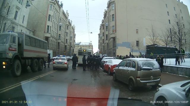 31.01.2021, 12:52 – 12:55, СПб, ул. Бородинская смотреть онлайн