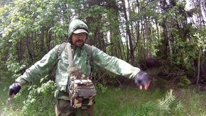 Маскировка в лесу без спецсредств