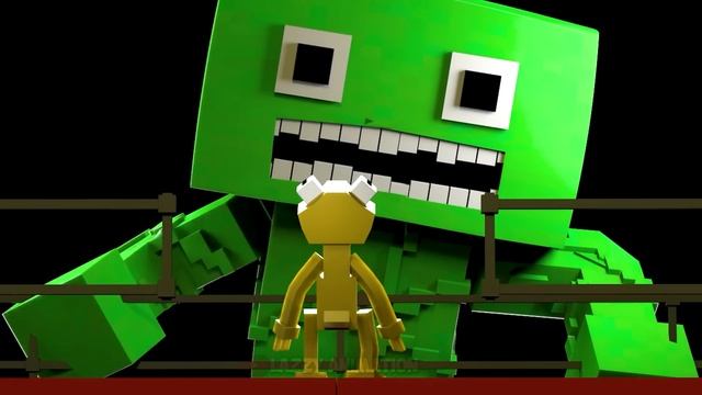 BLUE vs FIGURE | Rainbow Friends in Doors (Minecraft Animation) смотреть онлайн