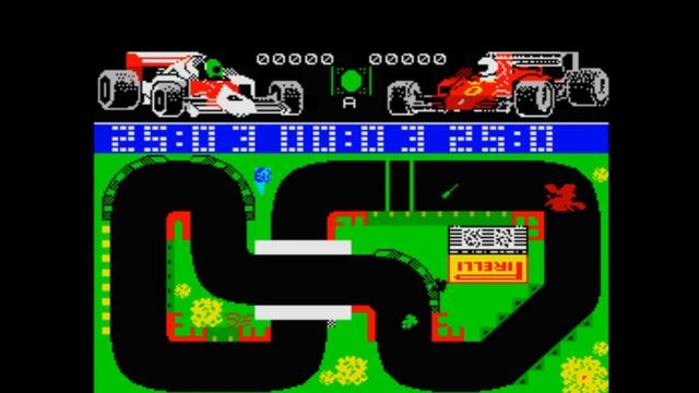 Grand Prix Simulator (ZX Spectrum) смотреть онлайн