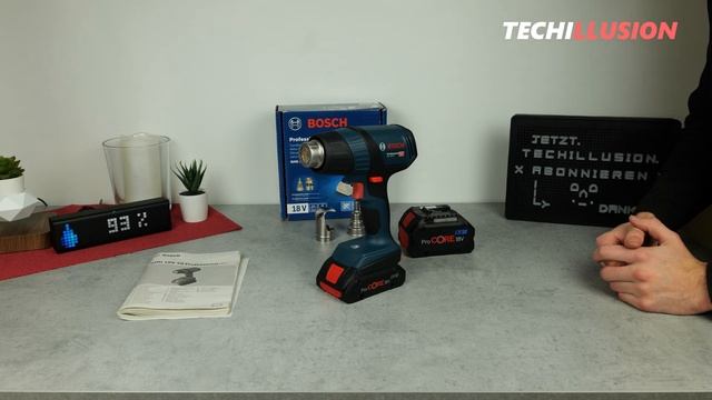 ?DAS KOMPAKTE 18V Heißluftgebläse von BOSCH!? - Bosch GHG 18V-50 Heißluftpistole - Review & Test смотреть онлайн