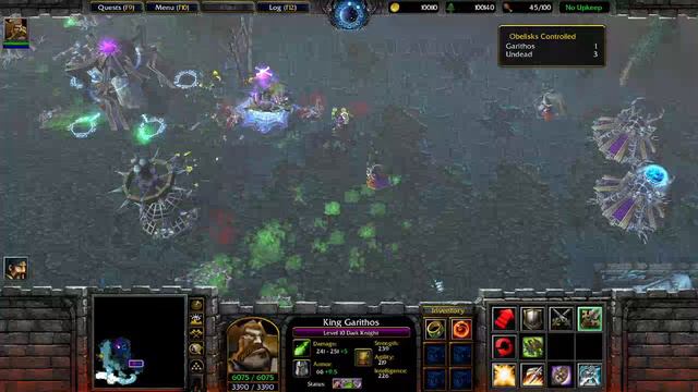 Warcraft 3: GOD EMPEROR GARITHOS CAMPAIGN:  Wrath of the Lich King