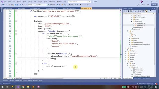 Part 7 ASPNet Core Repository Pattern in  with MS SQL Db Urdu  Hindi 1080p