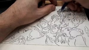 5 Рисунок узорами - Слоны/ Draws with patterns - Elephants