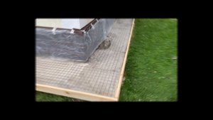 ОТМОСТКА ВОКРУГ ДОМА (ремонт частичный)