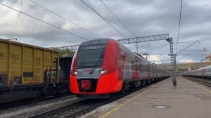 ЭС2Г-150 отправляется со станции «Уфа» С сообщением Иглино-Дёма