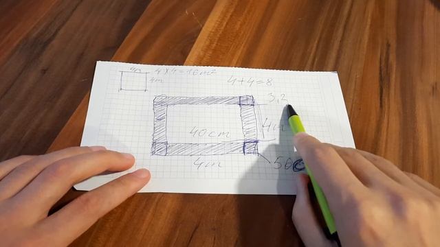 Fundament hisoblash, Kvadrat м², va Kuba chiqarish м³ Arxitektor va Ustalar uchun смотреть онлайн