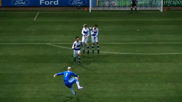 Рома Плющаков гол Роберто Карлоса в PES 2010... смотреть онлайн