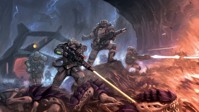 Old Comrades | Militarum Tempestus Combat Music смотреть онлайн