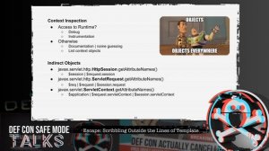 DEF CON Safe Mode - Oleksandr Mirosh, Alvaro Munoz - Scribbling Outside the Lines of Template Sec