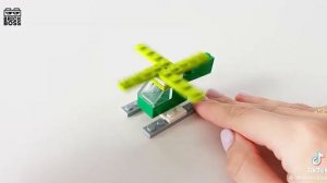Как сделать вертолёт из лего