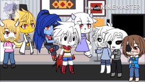 Undertale чанс | 2/? | Gacha life | Dina marmalade