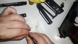 МР-654 пятка магазина, полная инструкция