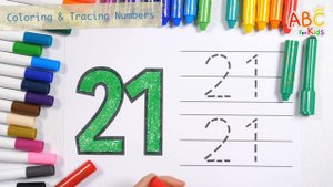 Learn numbers by writing, reading from 21 to 30 | How to write numbers | Identify numbers for kids