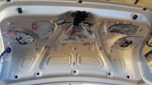 Виброизоляция крышки багажника KIA RIO