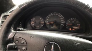 Мерседес clk208-3.2 Не заводится