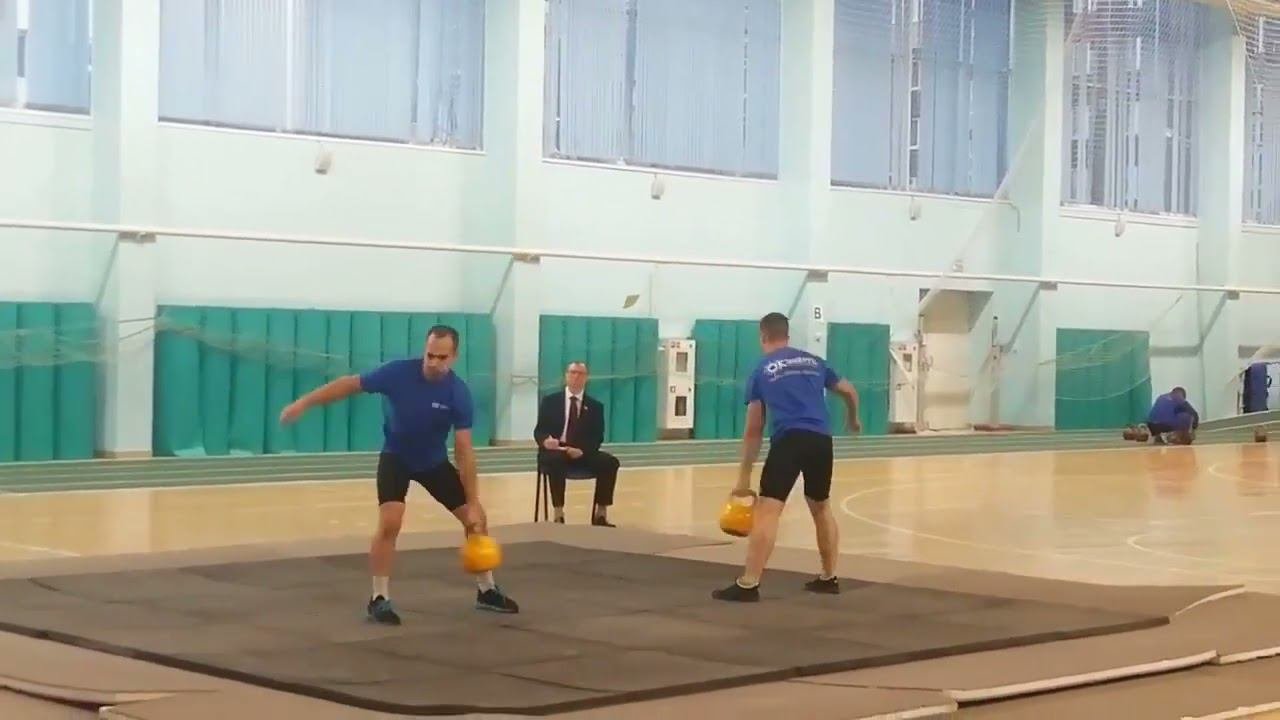 Чемпионат России по гиревому жонглированию  Леметти Михаил и Мацюк Кирилл, 1 ое