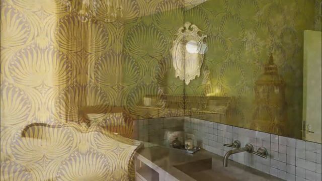 Зеленые обои в интерьере (фото примеры) смотреть онлайн