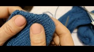 Гибрид пятки "Стронг" с "Французской" пяткой// Очень удачный союз//Носки ирландским узором.