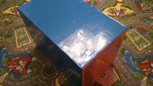 Как сделать ящик для хранения игрушек своими руками из коробки и скотча