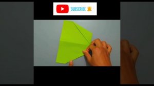 Как сделать бумажный самолетик ✈️ Летает вечно и не падает. @papercrafts2017
