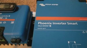 VICTRON PHOENIX INVERTER SMART 12/2000 230V, SMARTSOLAR CHARGE CONTROLLER MPPT 150/45 - TR INSTALL