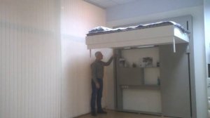 Подъёмная Кровать под потолком, BedUp, LiftBed, http://liftbedspb.ru/