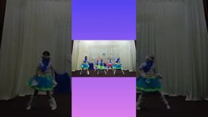 Танцевальная композиция :"Синий, синей  иней".