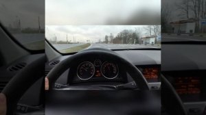 Как едет Опель астра Н изитроник. Opel Astra H easytronic.