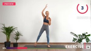 5000 STEPS TURBO WALKING Workout For Weight Loss Knee Friendly No Jumping
