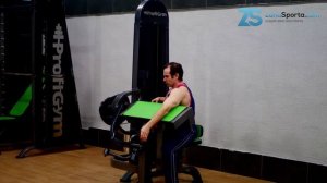 Бицепс-машина ProfiGym ТГ-0060-С (75 кг) обзор