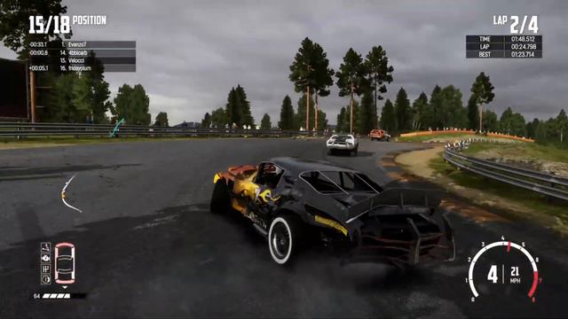 WRECKFEST Crash Compilation  Funny Moments  Wreckfest Unhinged