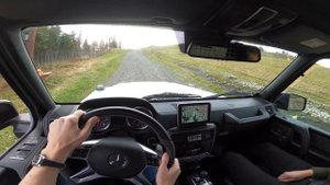 Mercedes G500 4×4² | POV Offroad Drive | 2017 | 422 HP