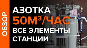 Азотная станция 50м3/час: Решение для вашей промышленности