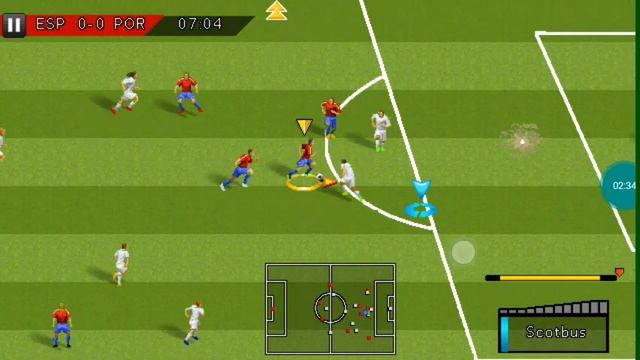 【JAVA GAMES】 足球 RF REAL FOOTBALL 2012 CN - J2me Loader смотреть онлайн
