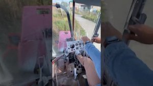 Управления трактором на экзамене категории Е -
