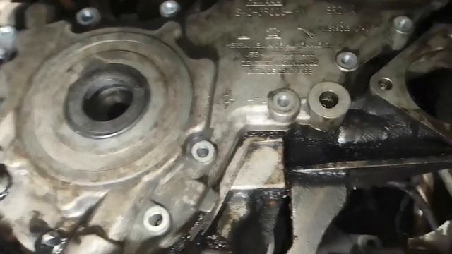 Замена нижнего ремня "кассеты" грм на цепь Ford Focus 2 1.8 tdci KKDA смотреть онлайн