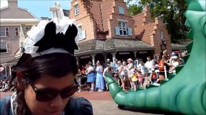 Парад персонажей в парке Magic Kingdom, Walt Disney World, Орландо.
