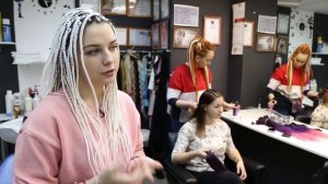 Как делается модная прическа: афрокосы через брейды