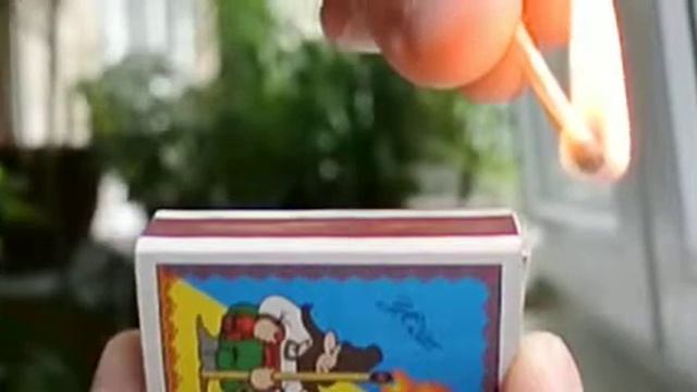 Замедленная съемка или как загорается спичка смотреть онлайн