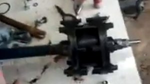 МОТОБУКСИРОВЩИК БАРС СЛЕДОПЫТ.РЕМОНТ ВЕДУЩЕГО ВАЛА