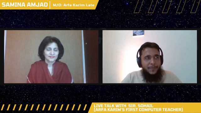 How Did Arfa Karim Become a Computer Scientist? | Samina Amjad (M/O: Arfa Karim) Live смотреть онлайн