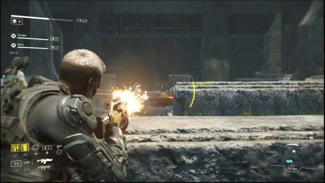 PS 4 Aliens Fireteam Elite Кампания Элитный Отряд Задание 02 Гиганты Под Землей Контакт Прохождение