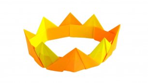 Как сделать корону из бумаги своими руками. Оригами корона