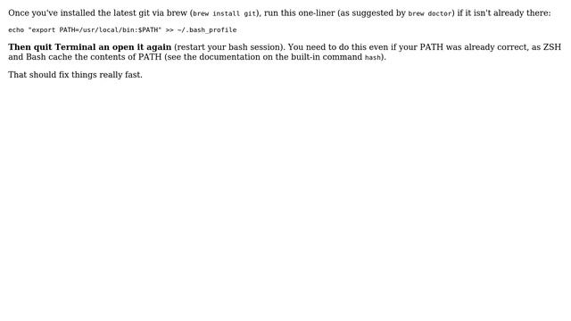 Apple: How to use the Homebrew installed git on Mac? (11 Solutions!!) смотреть онлайн