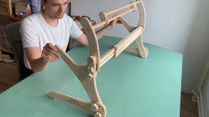 Видеообзор ДИВАННОГО станка для вышивания от Sokol Frame