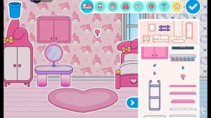 Обустройство в стиле Hello Kitty|~🖤😈Куроми😈🖤~| Аллен тока / тока бока / toca life world