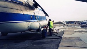 Заправка вертолета МИ 8 (HD)