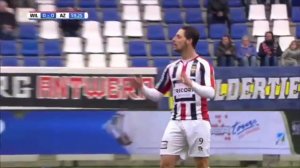 Willem II - AZ - 1:1 (Eredivisie 2016-17)