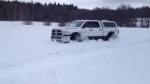 Russian Dodge Ram Club, R.D.R.C. Проверка снегом